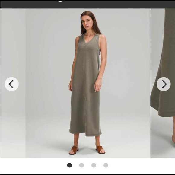 Lululemon Ease of It All Dress. Softstream Fabric. Medium/Size 6. Dark Grey. - Picture 7 of 10